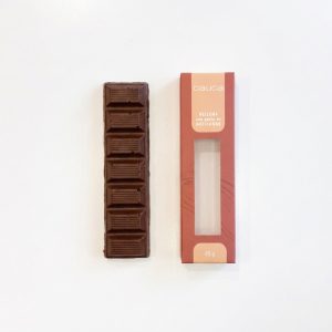 Tableta de chocolate relleno de pasta de avellana x 45grs